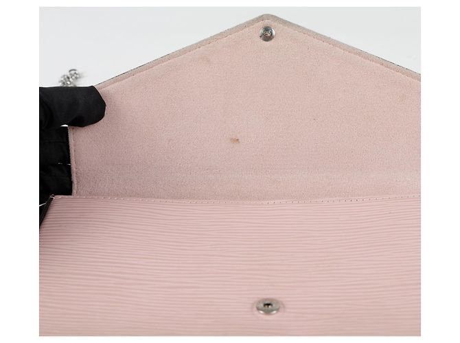 Louis Vuitton Pochette Felicie a tracolla Rosa - vista 9