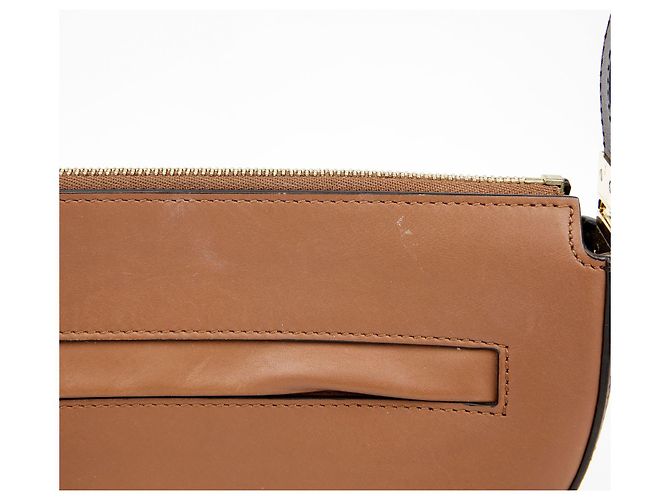 Burberry Borsa a Spalla Olimpia Mini Marrone - vista 3
