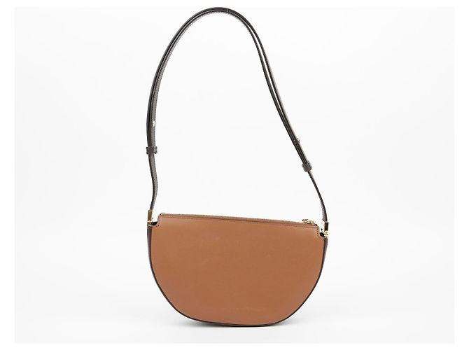 Burberry Borsa a Spalla Olimpia Mini Marrone - vista 4