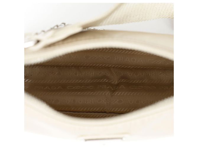 Prada Re-Edition Multi Hobo Schulter-Crossbody-Tasche Braun - Ansicht 9