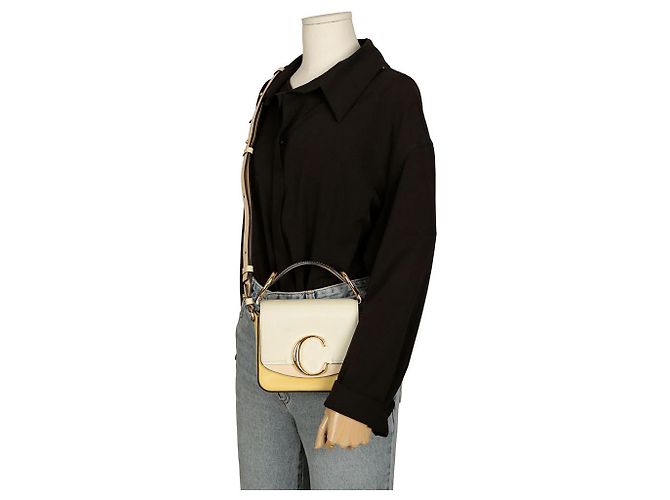 Chloé Borsa mini tote con logo - vista 17
