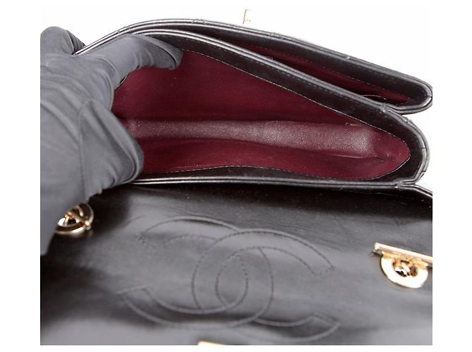 Trendy CC Chanel Borsa a spalla piccola CC alla moda Nero - vista 14