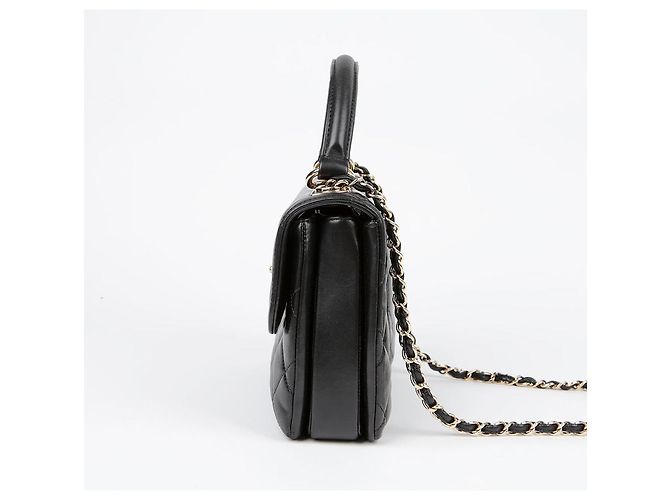 Trendy CC Chanel Borsa a spalla piccola CC alla moda Nero - vista 6