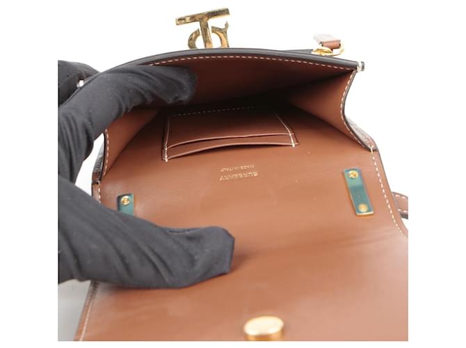 Burberry Borsa a spalla incrociata TB Romyn Mini Marrone - vista 10