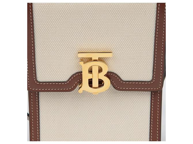 Burberry Borsa a spalla incrociata TB Romyn Mini Marrone - vista 2