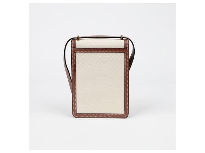 Burberry Borsa a spalla incrociata TB Romyn Mini Marrone - vista 3
