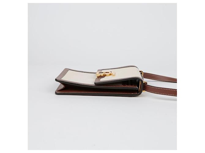 Burberry Borsa a spalla incrociata TB Romyn Mini Marrone - vista 6