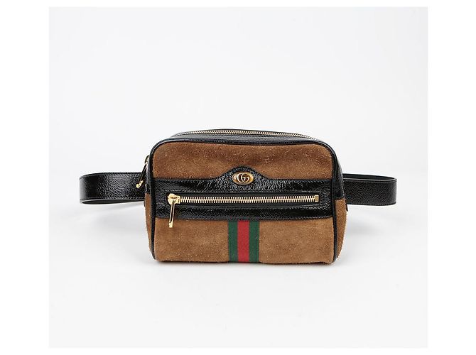 Gucci Borsa a tracolla GG Ophidia Marrone - vista 2