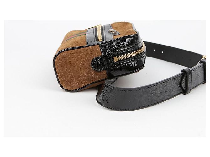 Gucci Borsa a tracolla GG Ophidia Marrone - vista 5