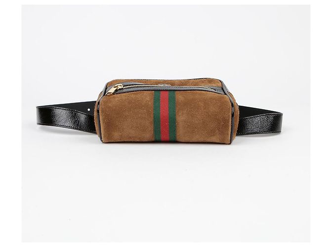 Gucci Borsa a tracolla GG Ophidia Marrone - vista 6