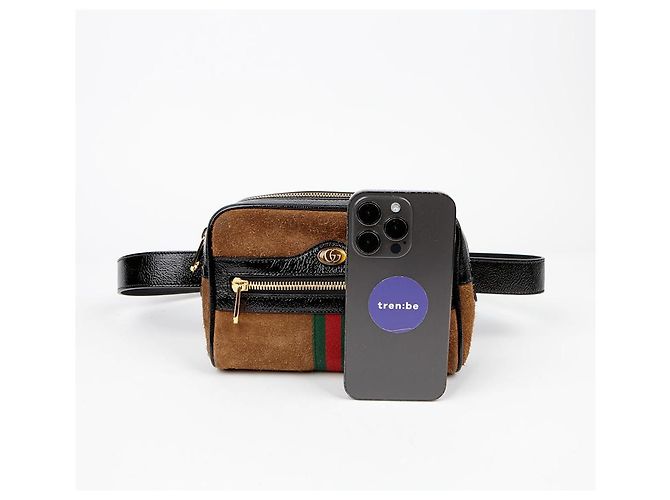 Gucci Borsa a tracolla GG Ophidia Marrone - vista 7