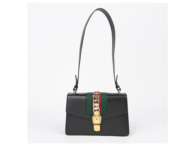 Gucci Pequena bolsa de ombro Silvi Preto - vista 2