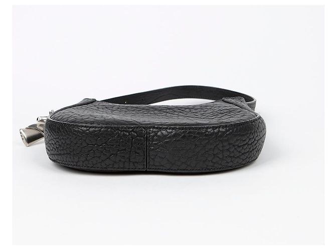 Burberry Borsa a Spalla Piccola Chess Nero - vista 5
