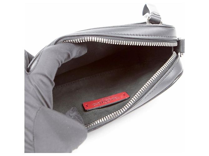 Valentino Borsa a tracolla con logo Nero - vista 10