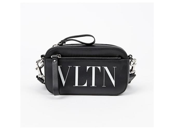 Valentino Borsa a tracolla con logo Nero - vista 2