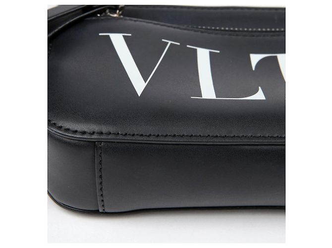 Valentino Borsa a tracolla con logo Nero - vista 8