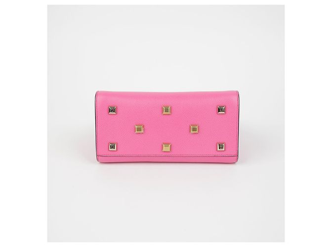 Salvatore Ferragamo Borsa a spalla Studio Box Small Tote Rosa - vista 7