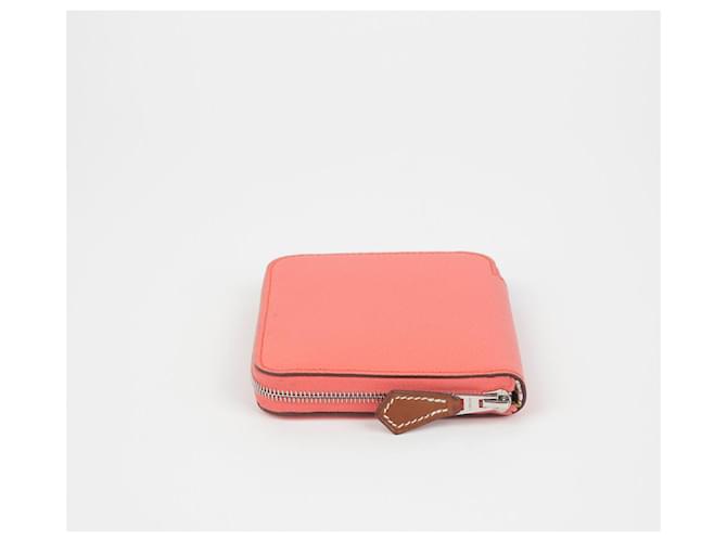 Hermès Billetera Compacta de Seda Ajab Rosa - vista 6