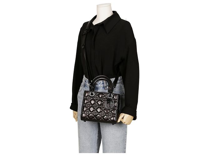 Dior Piccola borsa tote e borsa a spalla per donne Nero - vista 13