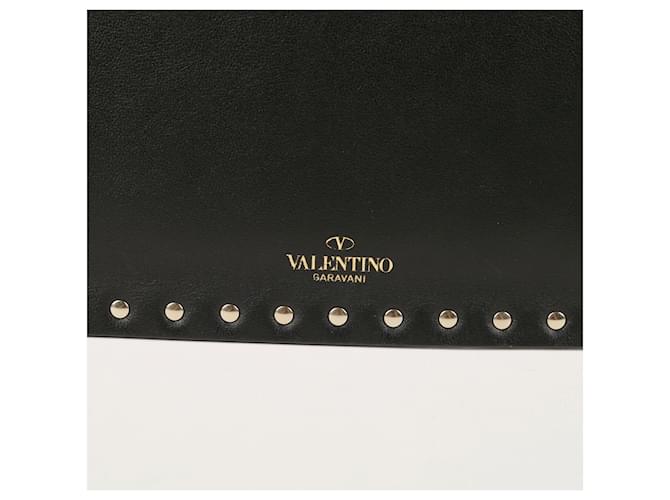 Valentino Clutch Rockstud Nero - vista 5