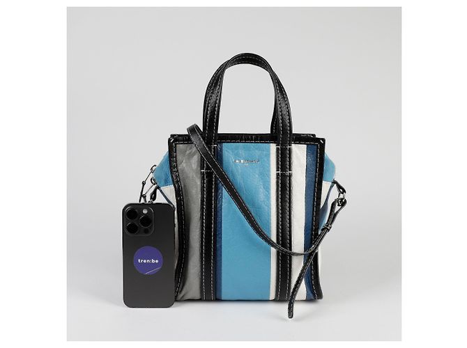 Balenciaga Borsa Tote e a Spalla Bazaar XS Multicolore - vista 9