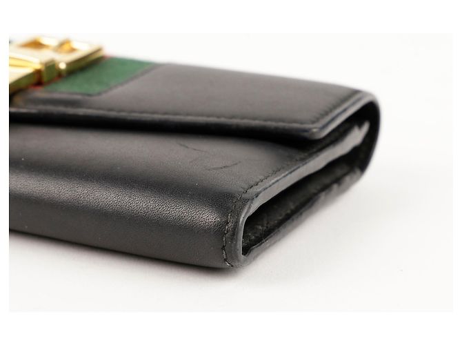 Gucci Silvi Long Wallet Schwarz - Ansicht 11
