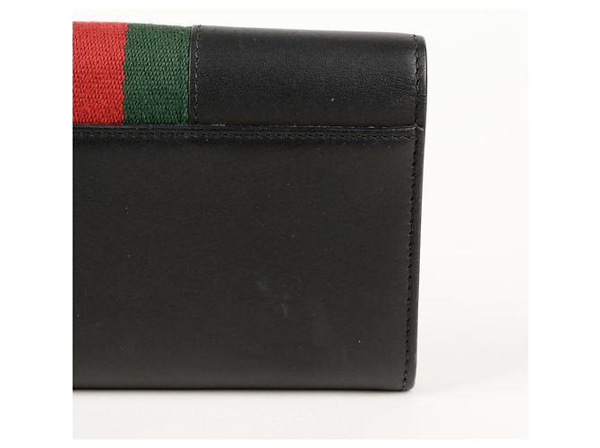 Gucci Silvi Long Wallet Schwarz - Ansicht 7