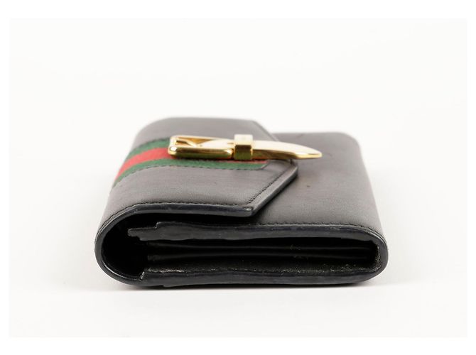 Gucci Silvi Long Wallet Schwarz - Ansicht 8