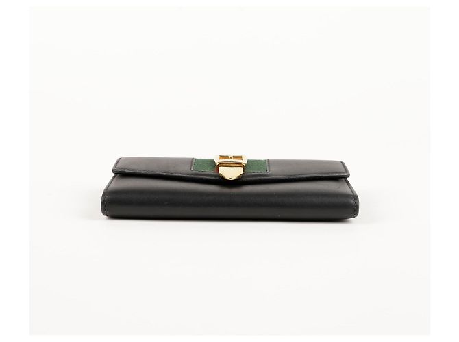 Gucci Silvi Long Wallet Schwarz - Ansicht 9