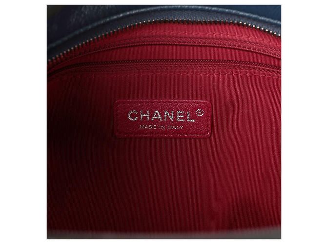 Chanel Gabrielle Große Hobo-Umhängetasche Blau - Ansicht 11