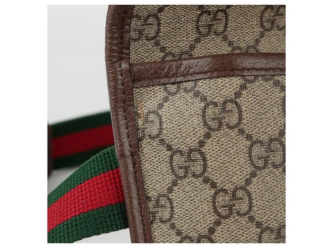 Gucci Belt Bag GG Supreme Neo Vintage Marrone - vista 13