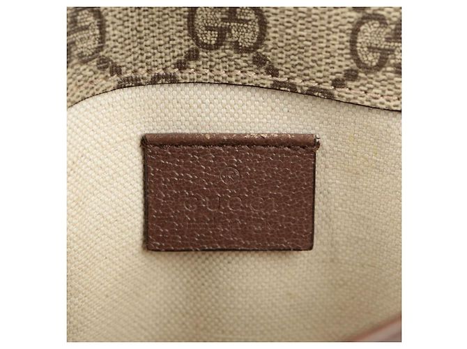 Gucci Belt Bag GG Supreme Neo Vintage Marrone - vista 15