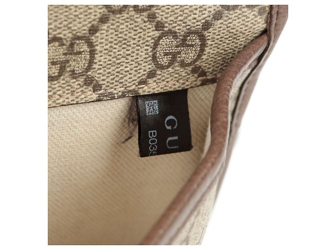 Gucci Belt Bag GG Supreme Neo Vintage Marrone - vista 16