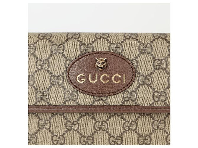 Gucci Belt Bag GG Supreme Neo Vintage Marrone - vista 2