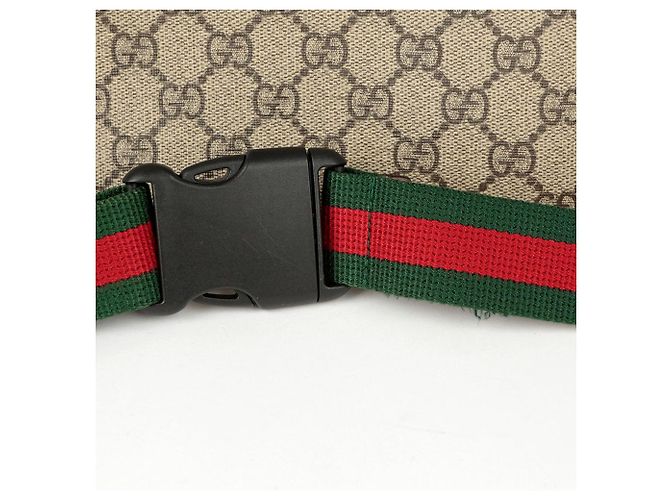 Gucci Belt Bag GG Supreme Neo Vintage Marrone - vista 6
