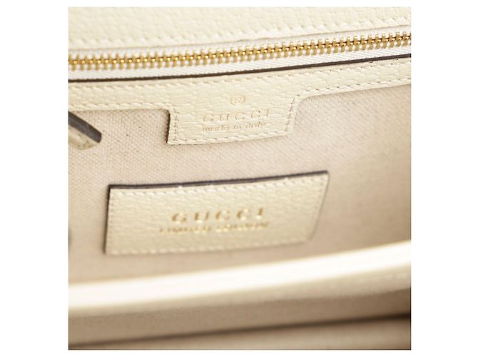 Gucci Borsa Tote e a Spalla Ophidia Piccola Bianco - vista 12