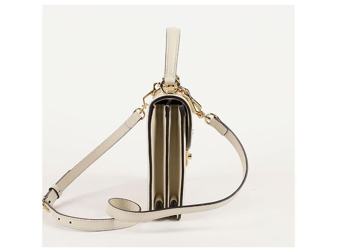 Gucci Borsa Tote e a Spalla Ophidia Piccola Bianco - vista 7