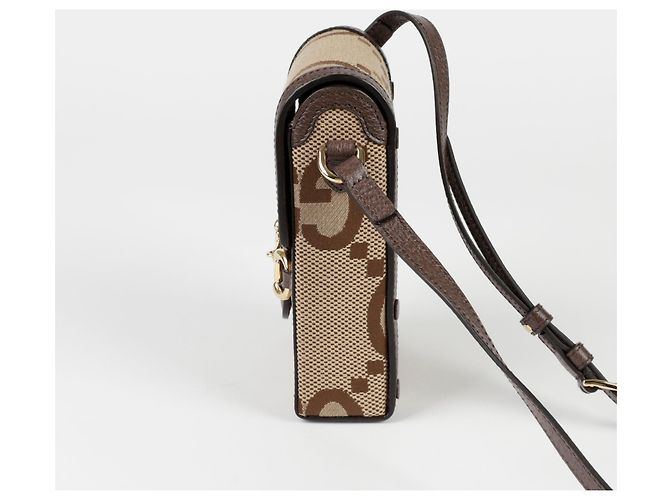 Gucci Mini borsa a spalla e crossbody Horsebit Marrone - vista 3