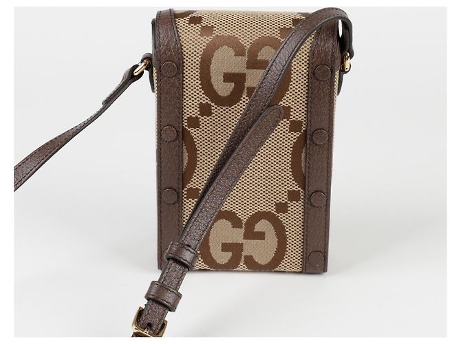 Gucci Mini borsa a spalla e crossbody Horsebit Marrone - vista 4