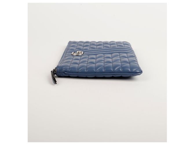 Gucci Pochette GG Marmont Blu - vista 11