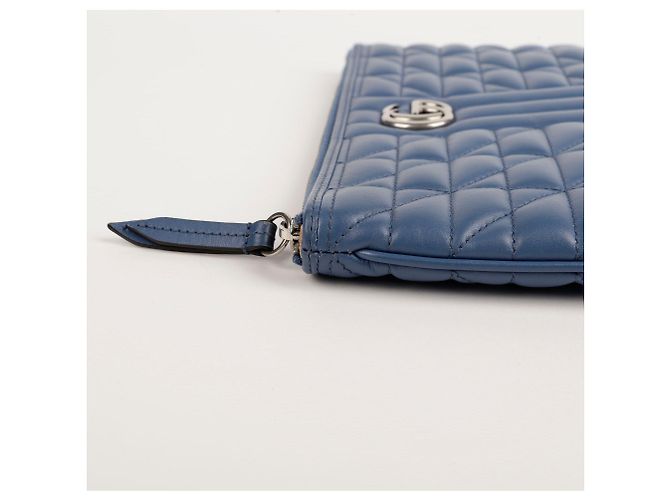 Gucci Pochette GG Marmont Blu - vista 12