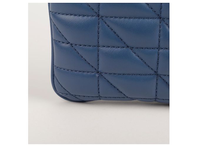 Gucci Pochette GG Marmont Blu - vista 5