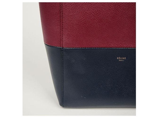 Cabas Céline Borsa tote verticale piccola con spalla Rosa - vista 3