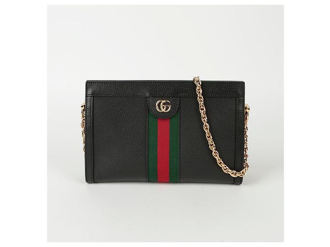 Gucci Borsa a Spalla e Crossbody Ophidia Small Nero - vista 2