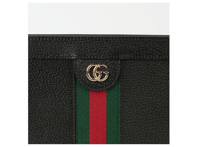 Gucci Borsa a Spalla e Crossbody Ophidia Small Nero - vista 3