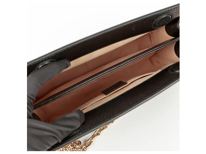 Gucci Borsa a Spalla e Crossbody Ophidia Small Nero - vista 8