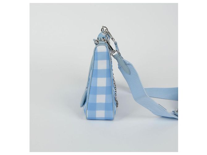 Prada Borsa a spalla hobo Multi Riedizione Blu - vista 5