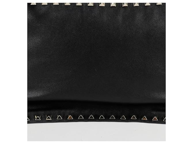 Valentino Clutch Rockstud Nero - vista 2