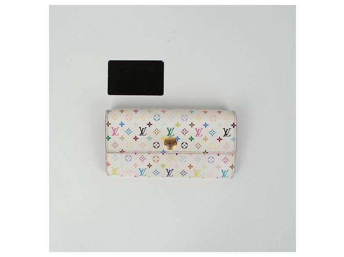 Louis Vuitton Portafoglio Lungo Sara Bianco - vista 11