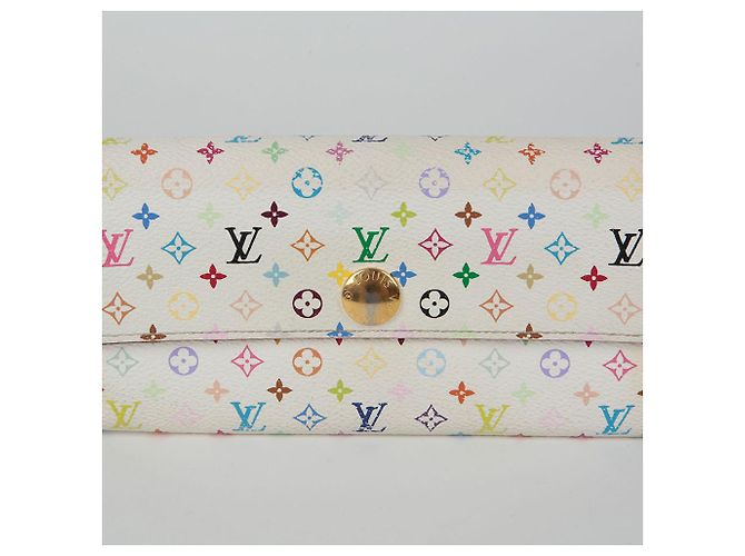 Louis Vuitton Portafoglio Lungo Sara Bianco - vista 2
